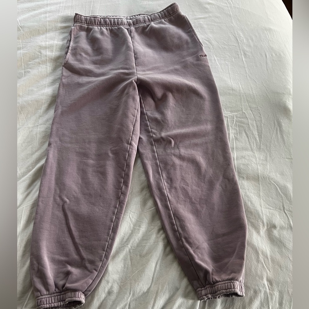 Aritzia terry fleece sweat pants
